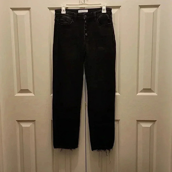 Flying Monkey Denim - Flying Monkey Amie High Rise Ankle Straight with Button Fly-  size 26 - NWOT